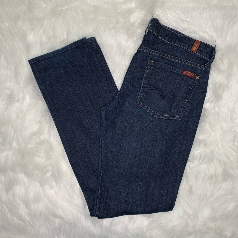 7 For All Mankind Straight Leg Jeans